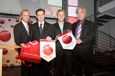 Gemeinsam mit Beppo Mauhart und Heinz Palme ernannte ich Norbert Darabos zum "Botschafter der Leidenschaft". (C) fotoevent