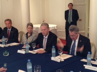 (c) BMEIA, Staatsbesuch in Argentinien, mit HBP Heinz Fischer, BM Reinhold Mitterlehner, Margit Fischer, STS Lopatka